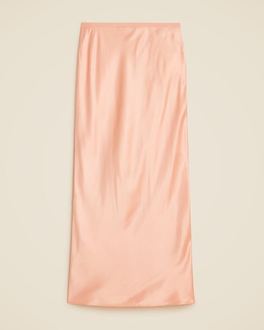 J. Crew Gwyneth Maxi slip skirt Large viscose charmeuse NWT 39 Inch Length